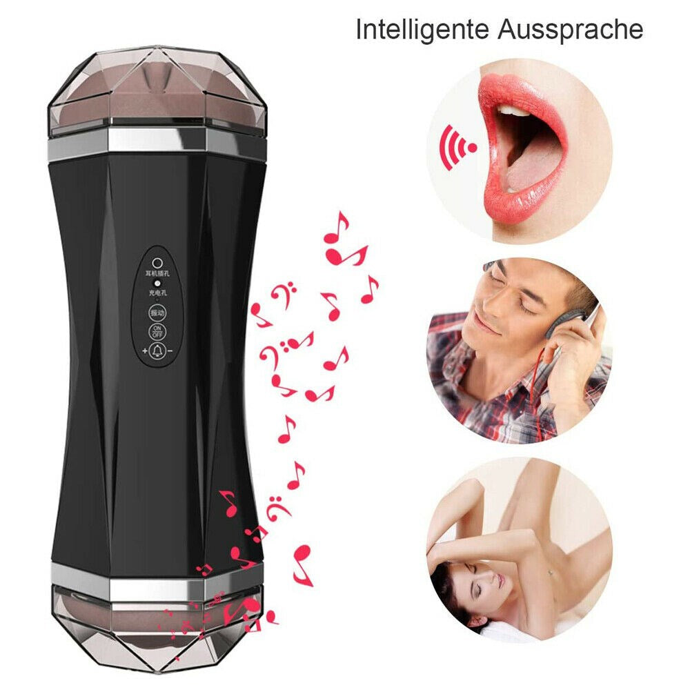 Electric Vibrating Penis Massager Vaginal Passage Adult Sex Toy Masturbation Men