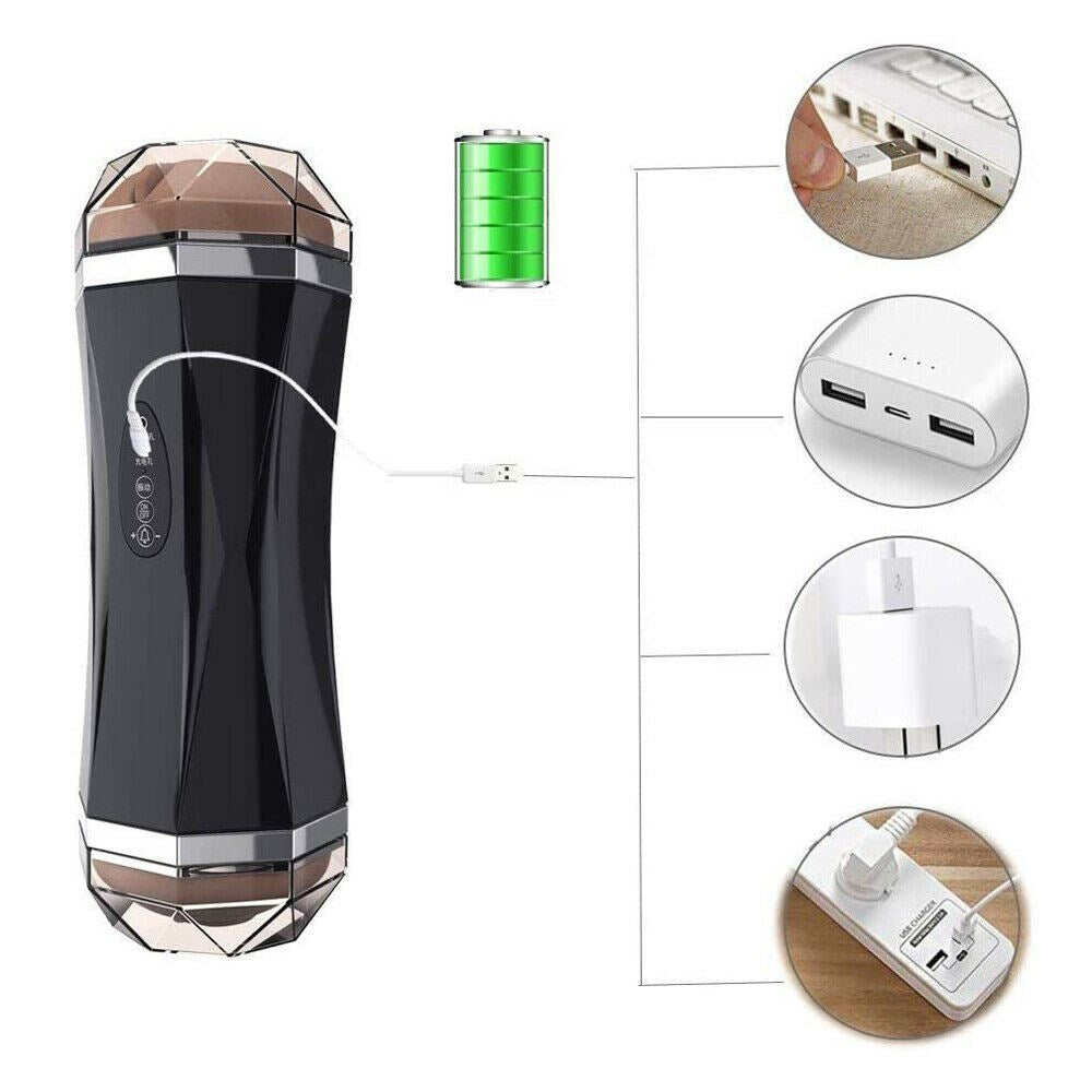 Electric Vibrating Penis Massager Vaginal Passage Adult Sex Toy Masturbation Men
