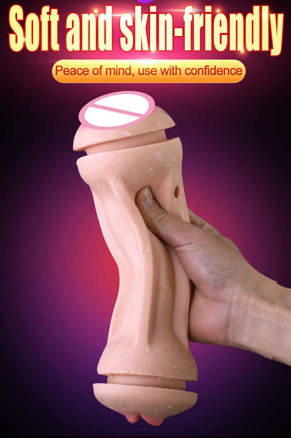 Electric Vibrating Penis Massager Vaginal Passage Adult Sex Toy Masturbation Men