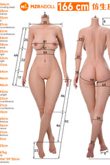 166cm/5ft5 E-cup Silicone Sex Doll – Alondra