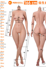 166cm/5ft5 E-cup Silicone Sex Doll – Bria