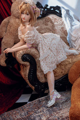 150cm/4ft9 A-cup Silicone Sex Doll – Lily