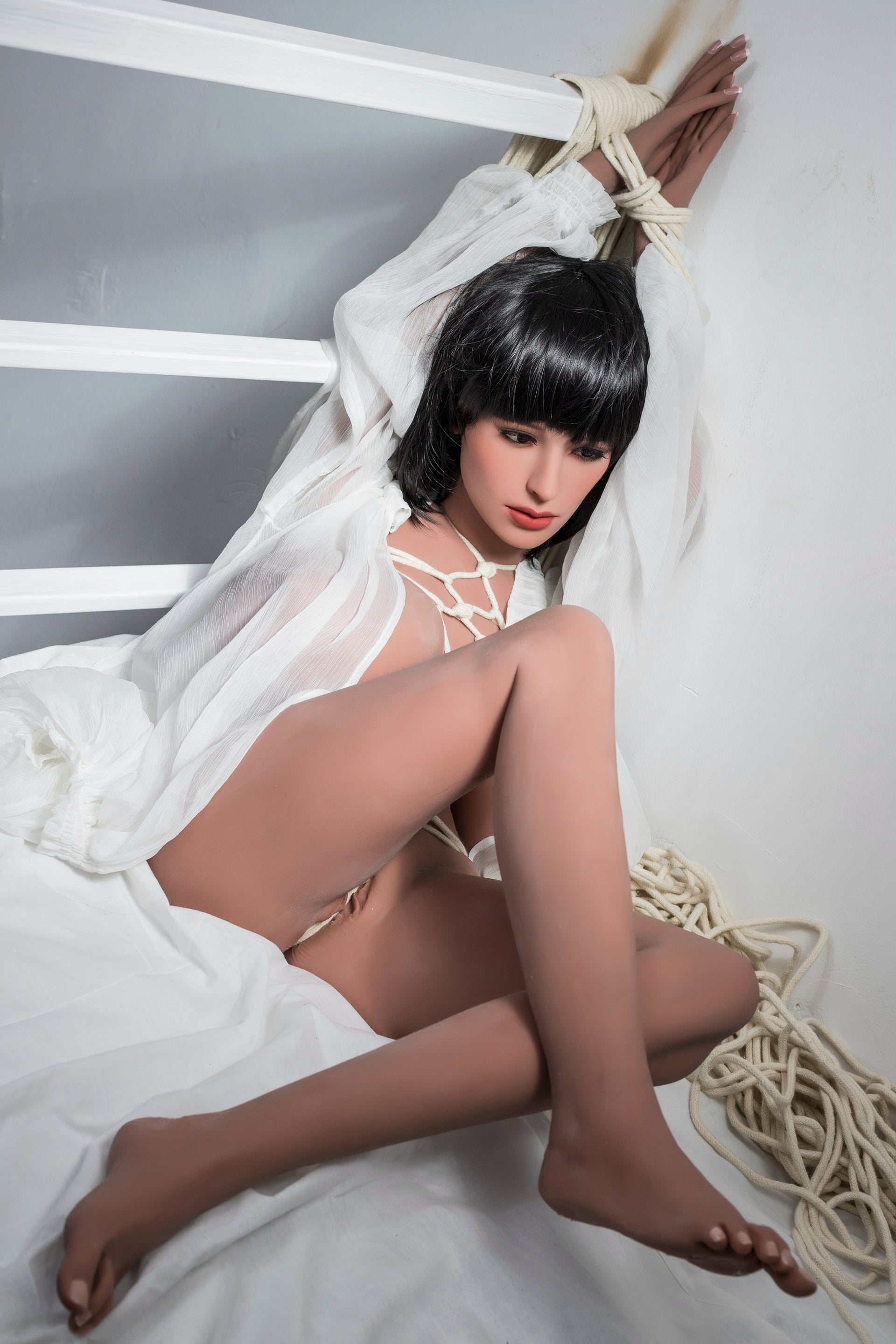 148cm/4ft9 Jカップ S-TPE セックスドール – ハニー