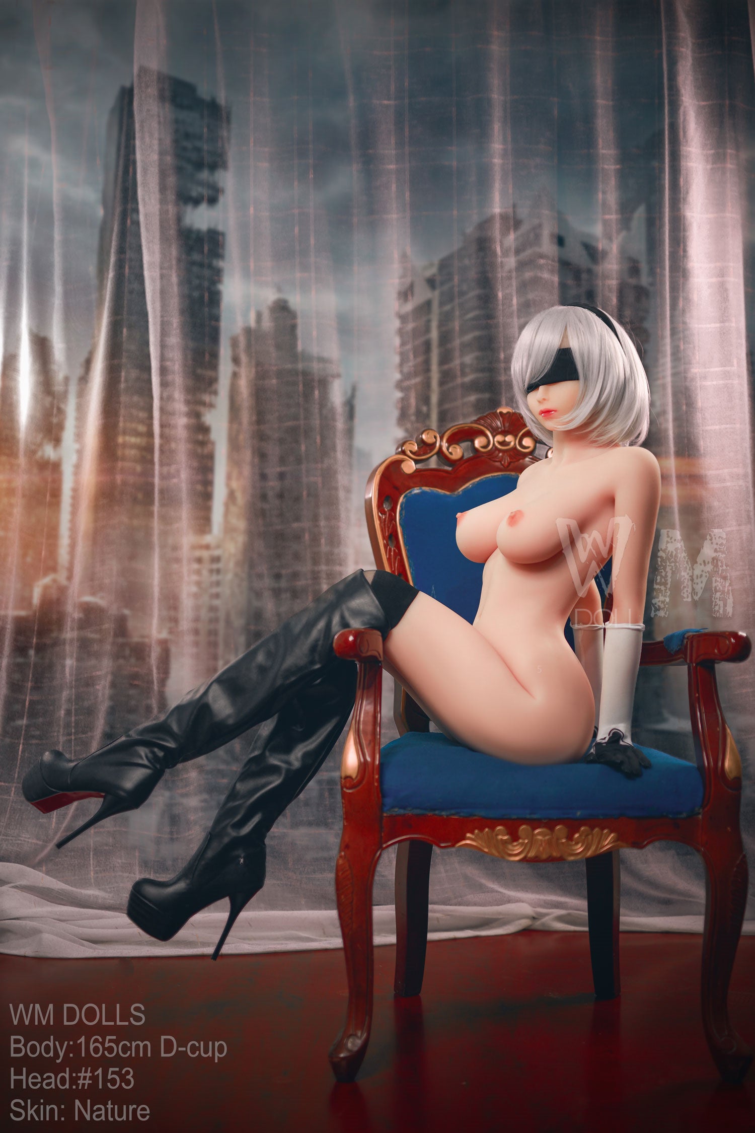 165cm/5ft4 D-cup S-TPE Sex Doll – Crimson