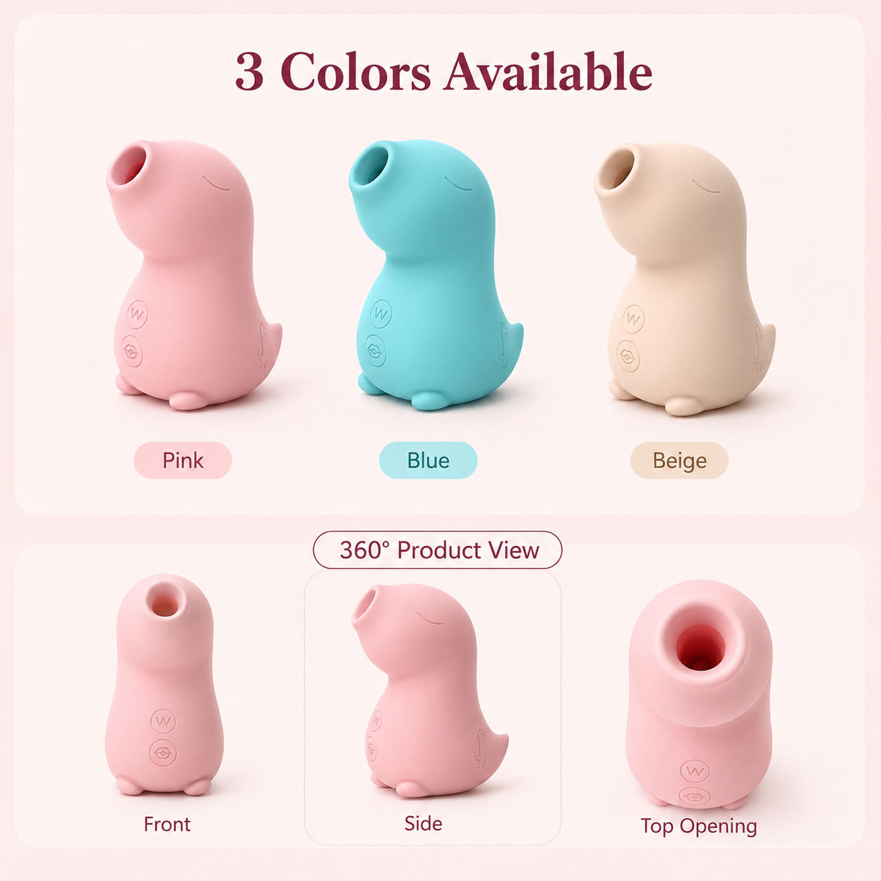 Cute Dinosaur Rechargeable Personal Massager