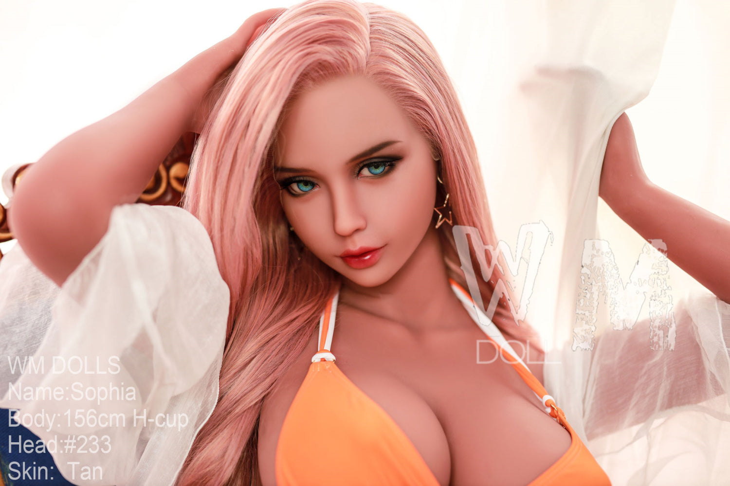 156cm/5ft1 H-cup S-TPE Sex Doll – Cassie