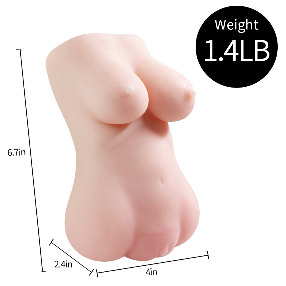 Real Torso Anus Natural Masturbator for Men Sex Doll Sex Toy