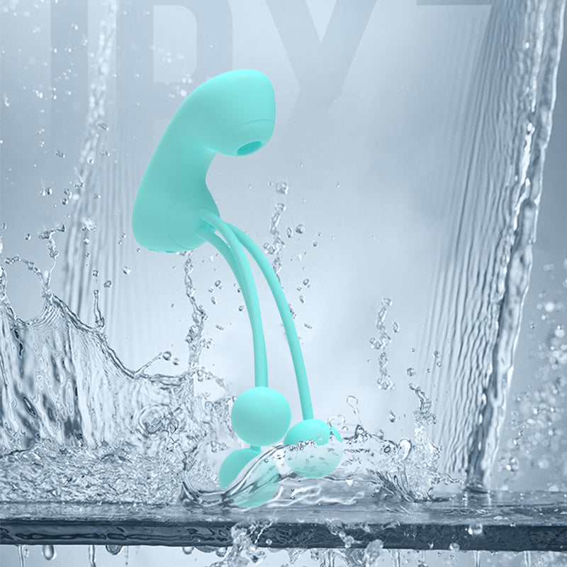 Silicone Multiple Vibrating Beads Suction Stimulator