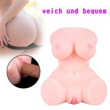 Masturbator torso pocket pussy sex doll 1.2 kg trealistic vagina breast
