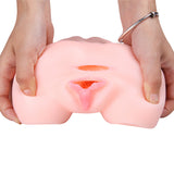 Masturbator torso pocket pussy sex doll 1.2 kg trealistic vagina breast