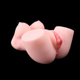 Masturbator torso pocket pussy sex doll 1.2 kg trealistic vagina breast