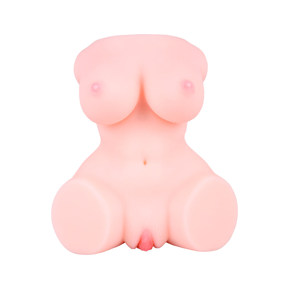 Masturbator torso pocket pussy sex doll 1.2 kg trealistic vagina breast