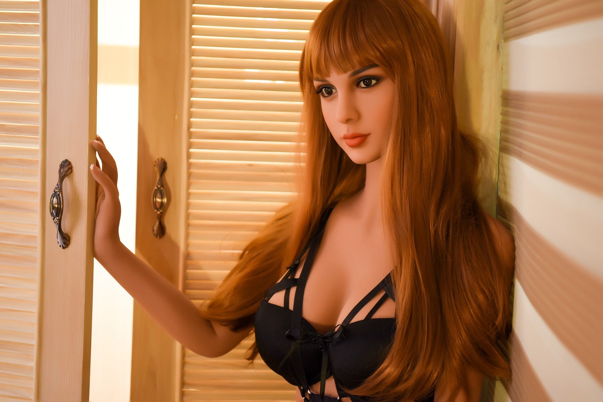 158 cm/5 Fuß 2 D-Körbchen S-TPE Sexpuppe – Mya