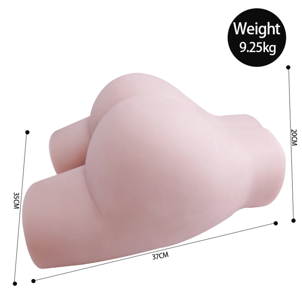 Huge Ass - 9KG Masturbator Sex Doll Real Natural Vagina Anal Torso