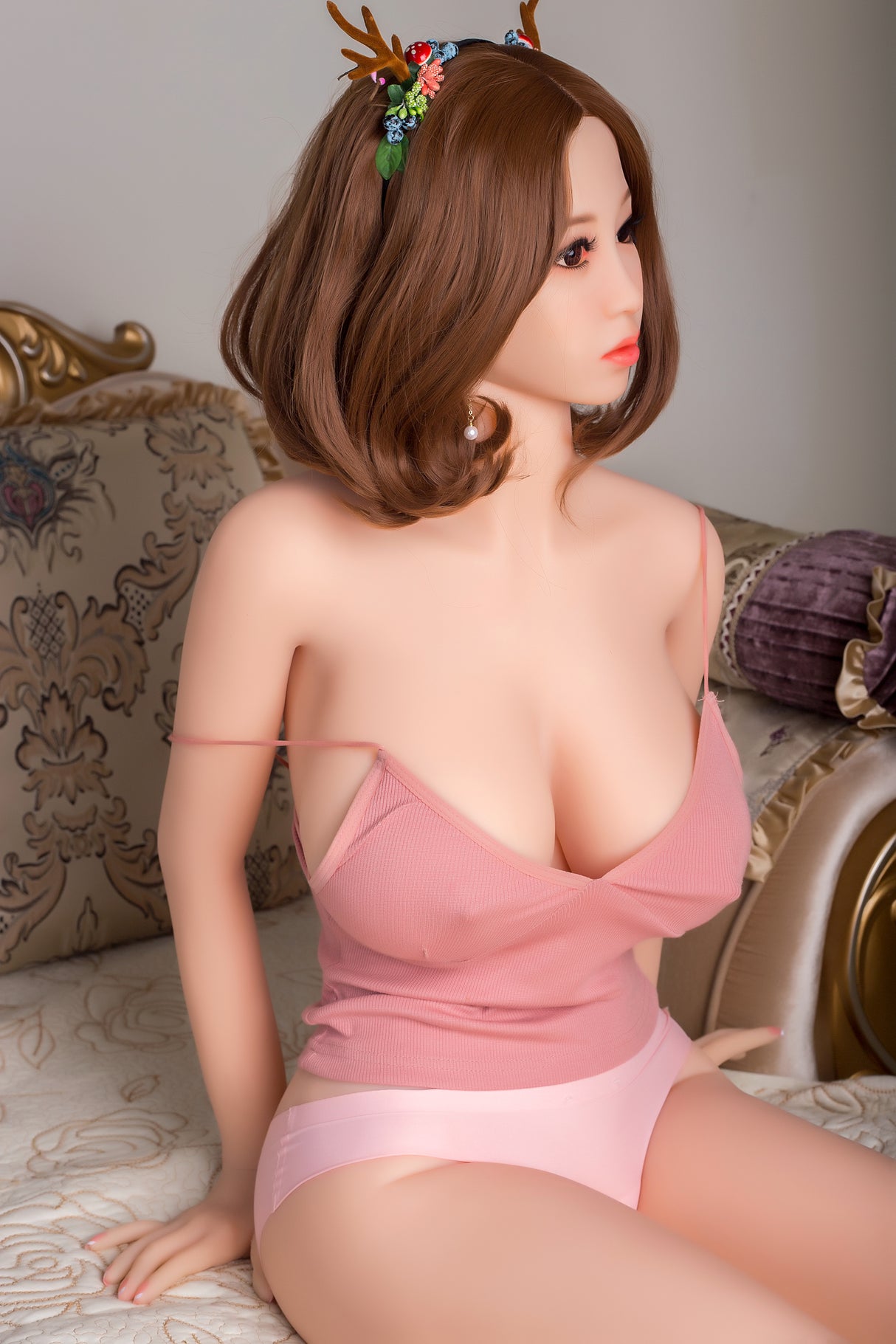 161cm/5ft4 H-cup S-TPE Sex Doll – Melina