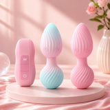 6-Speed High-Frequency Light-Arc Silicone Glass Massager