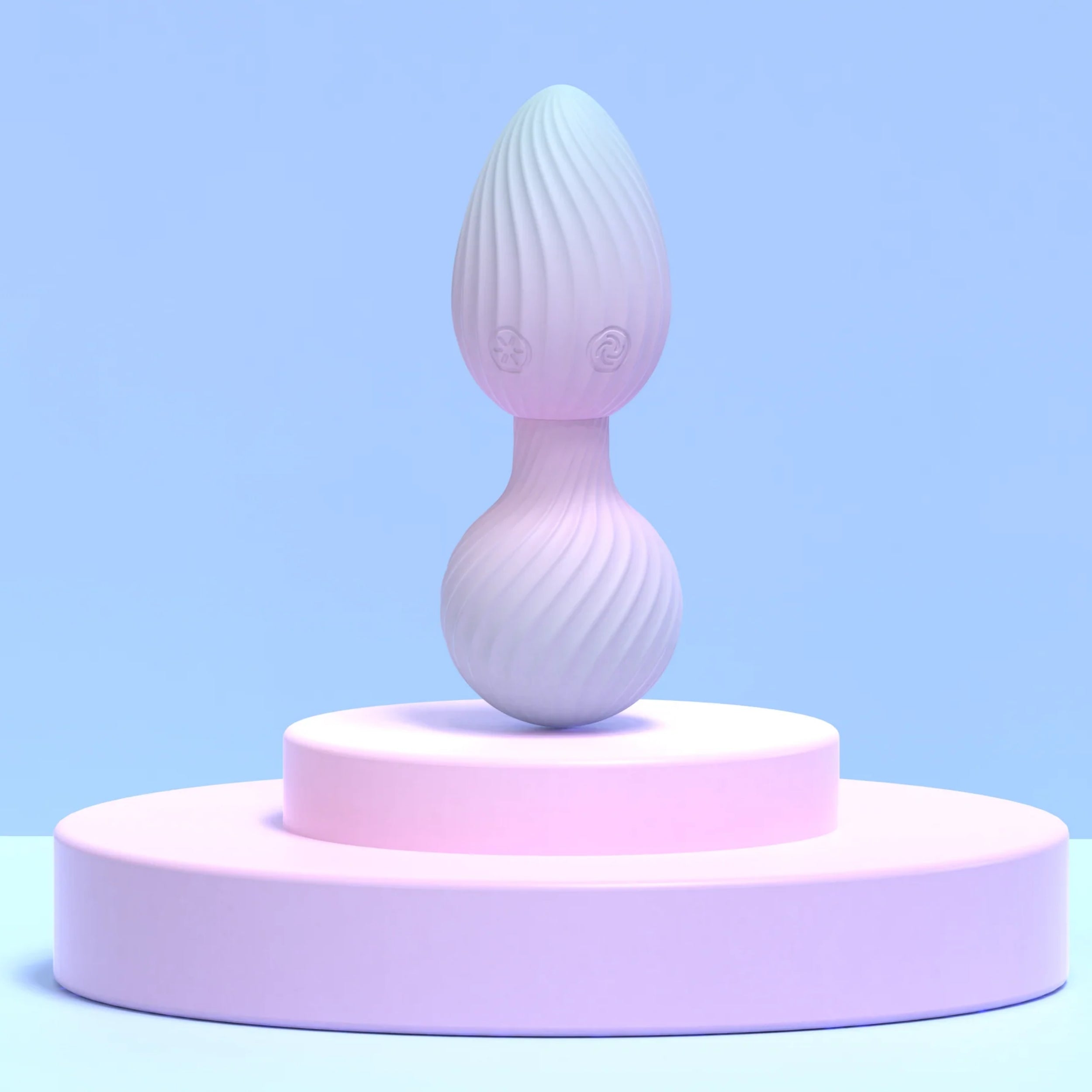 6-Speed High-Frequency Light-Arc Silicone Glass Massager