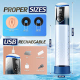 Electric Penis Pump with 5 Suction Modes & LED Display