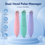 Dual-Head EMS Electric Pulse Vibrator with 3 Modes