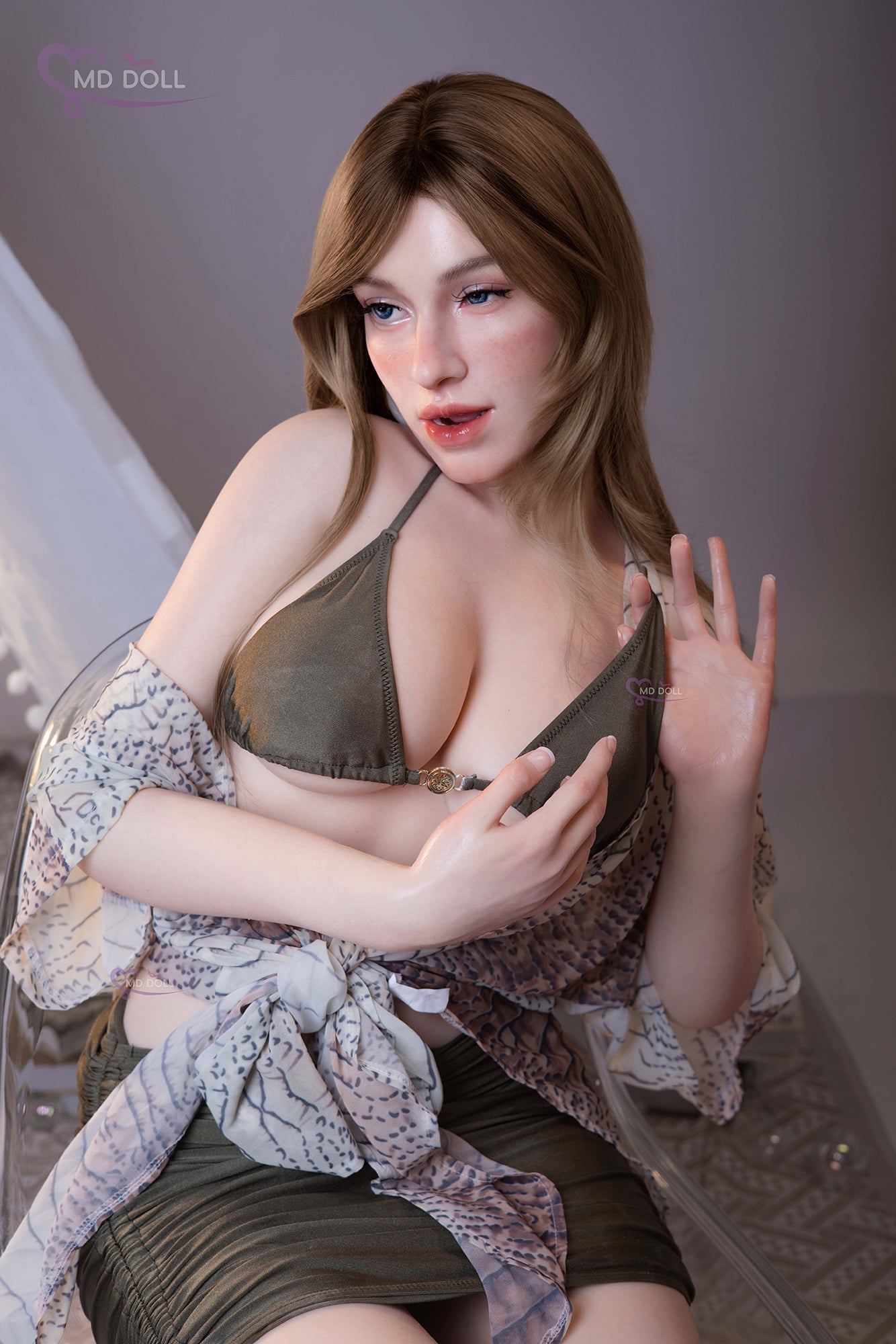 166cm/5ft4 D-cup Silicone Sex Doll –Seraphina (US IN STOCK)