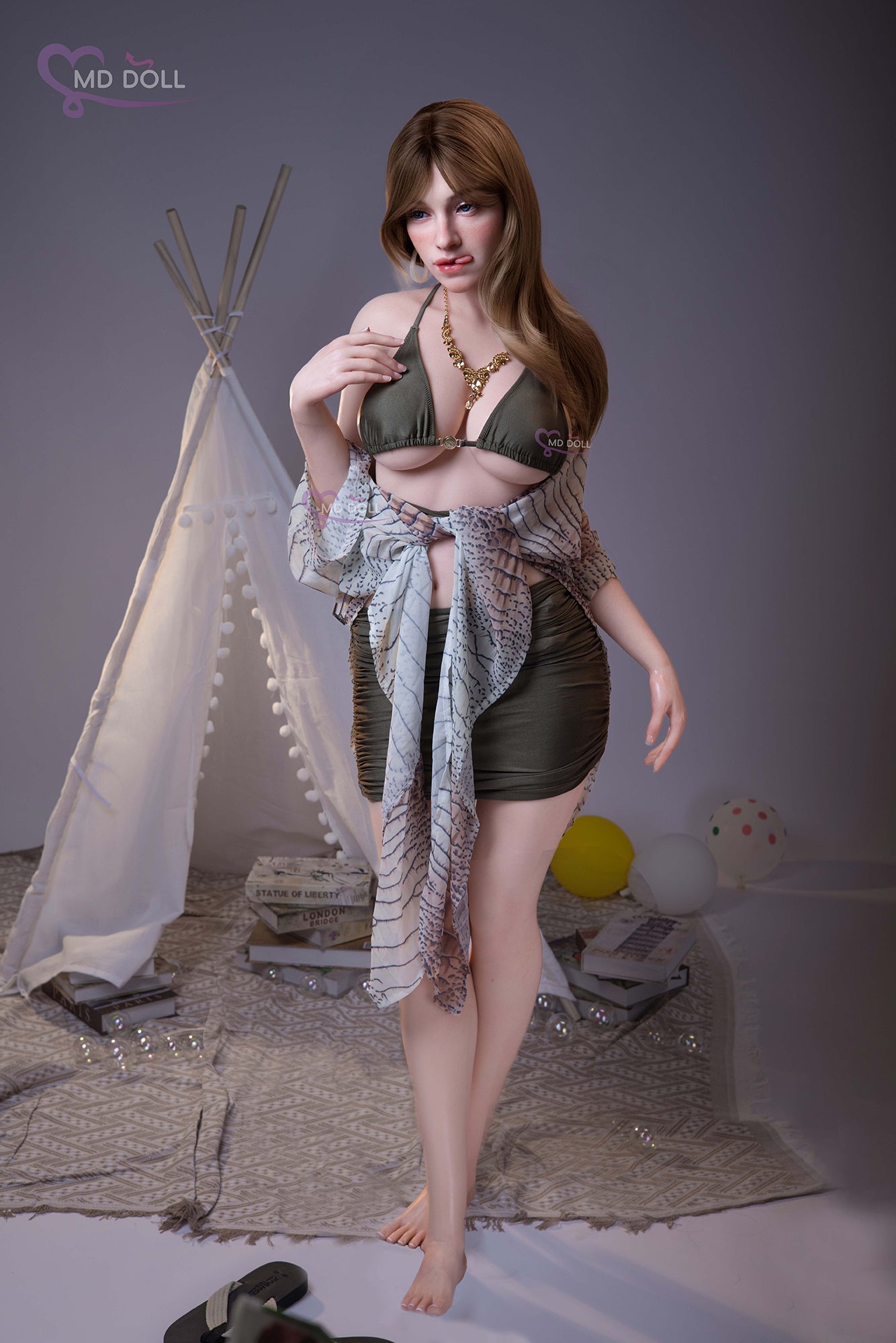 166cm/5ft4 D-cup Silicone Sex Doll –Seraphina (US IN STOCK)