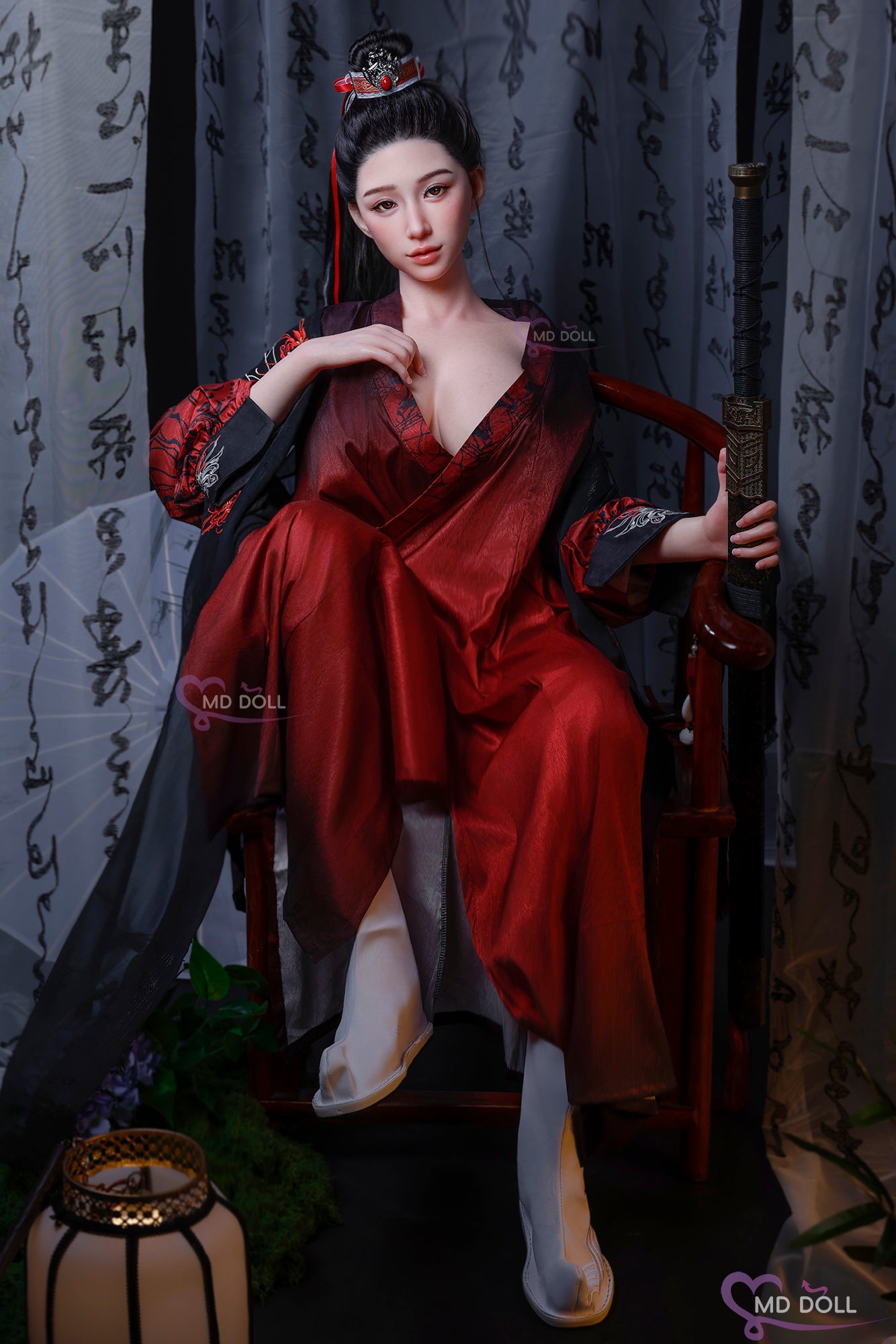 166cm/5ft4 F-cup Silicone Sex Doll –Scarlett