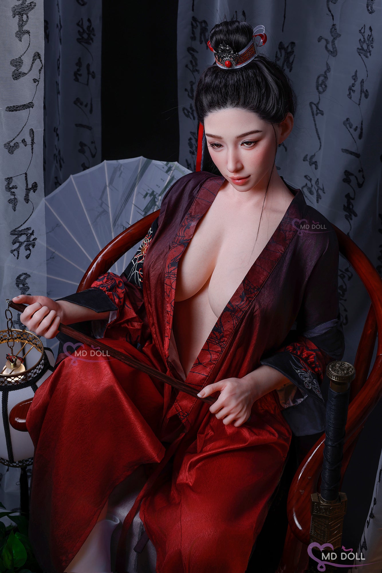 166cm/5ft4 F-cup Silicone Sex Doll –Scarlett