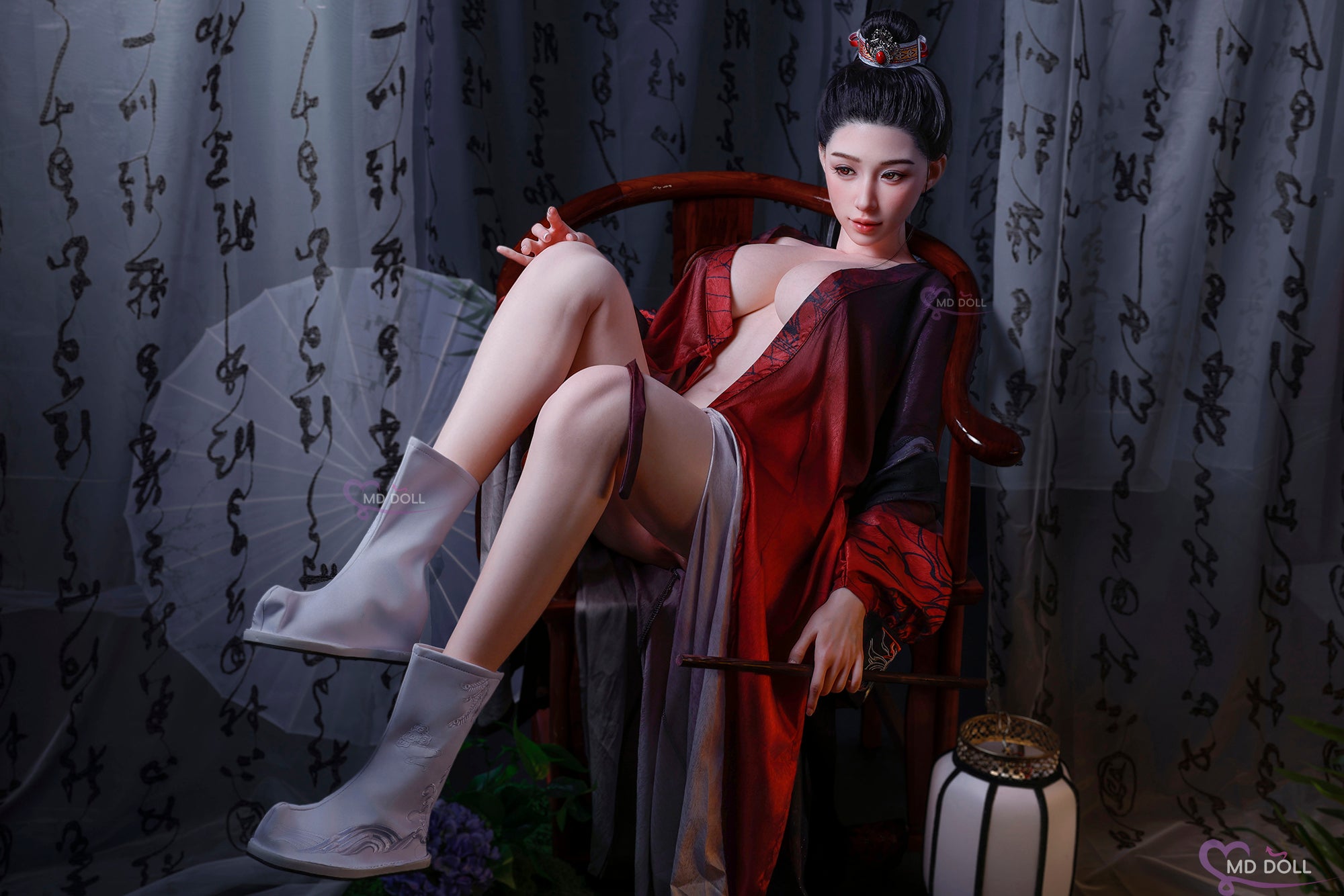166cm/5ft4 F-cup Silicone Sex Doll –Scarlett