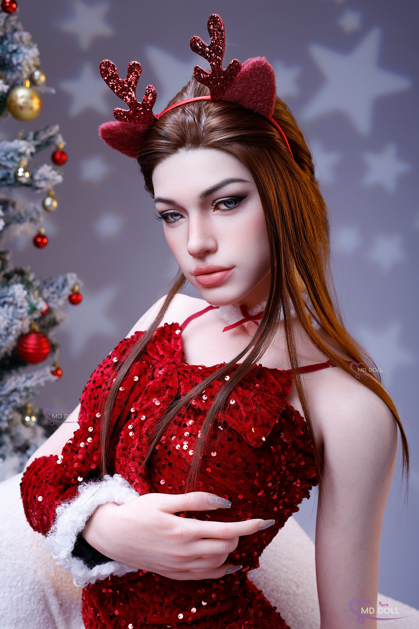 166cm/5ft4 D-cup Silicone Sex Doll –Dahlia