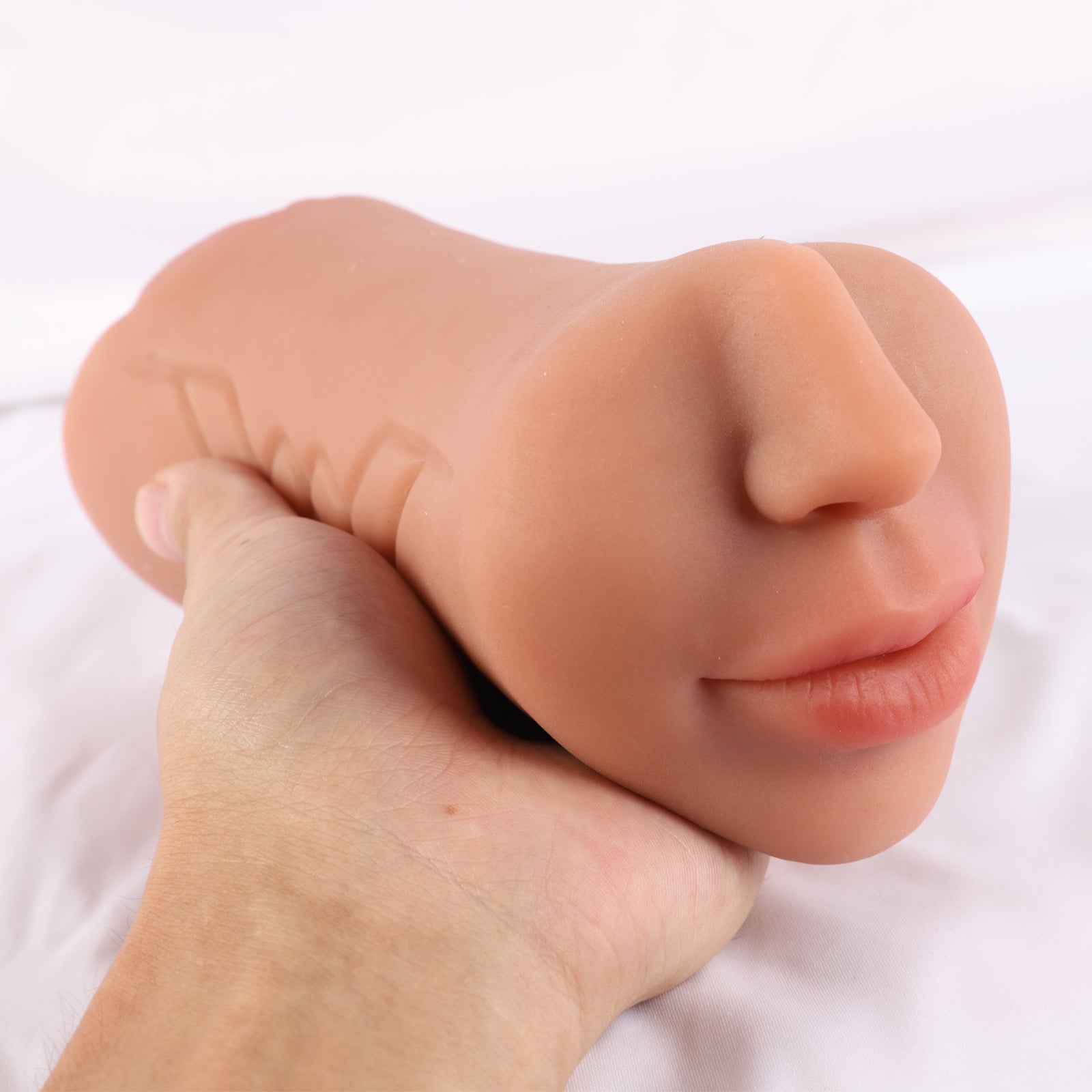 Sex toy masturbator, pocket pussy 3‑in‑1, oral, vaginal and anal masturbator