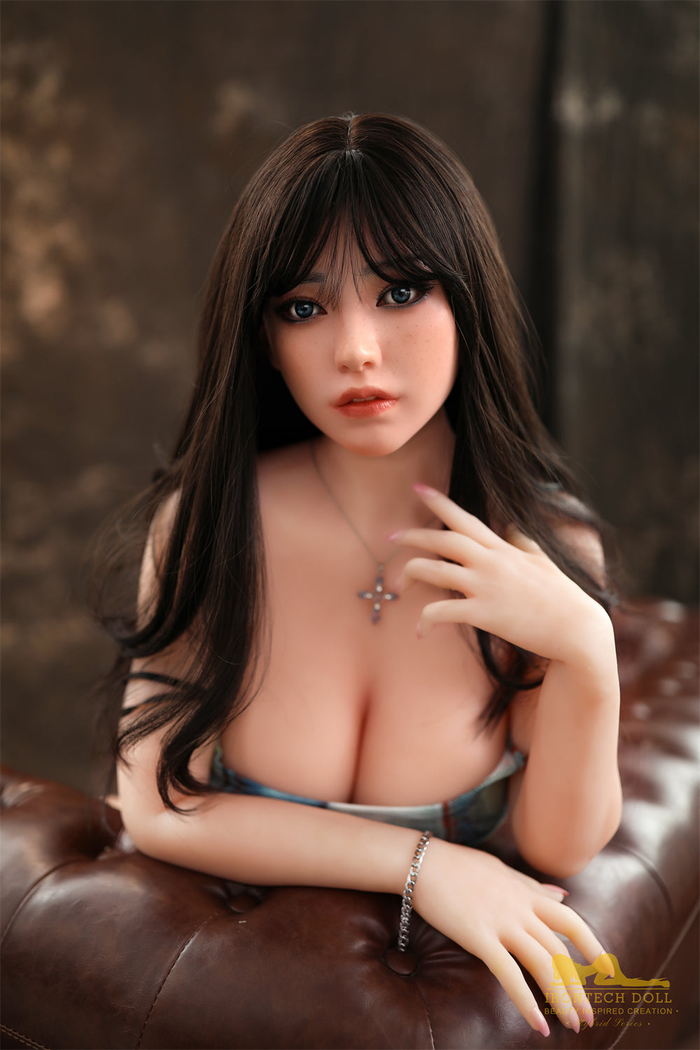 161cm/5ft3 G-cup Silicone Head TPE Body Sex Doll – Eileen