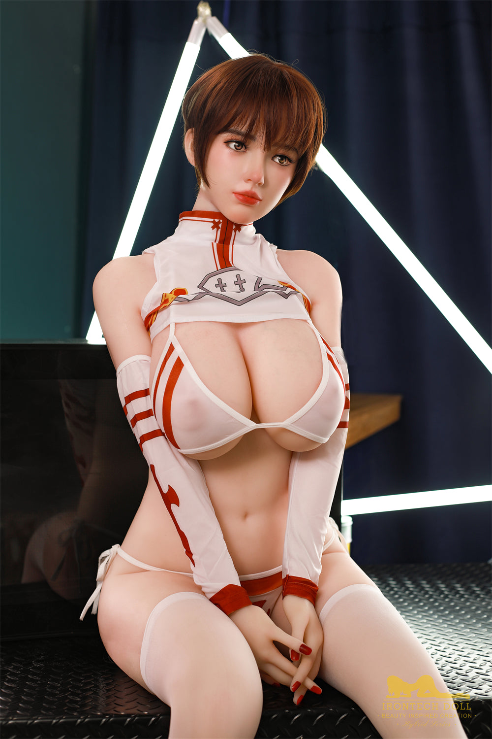163cm/5ft3 G-cup Silicone Head TPE Body Sex Doll – Nabi