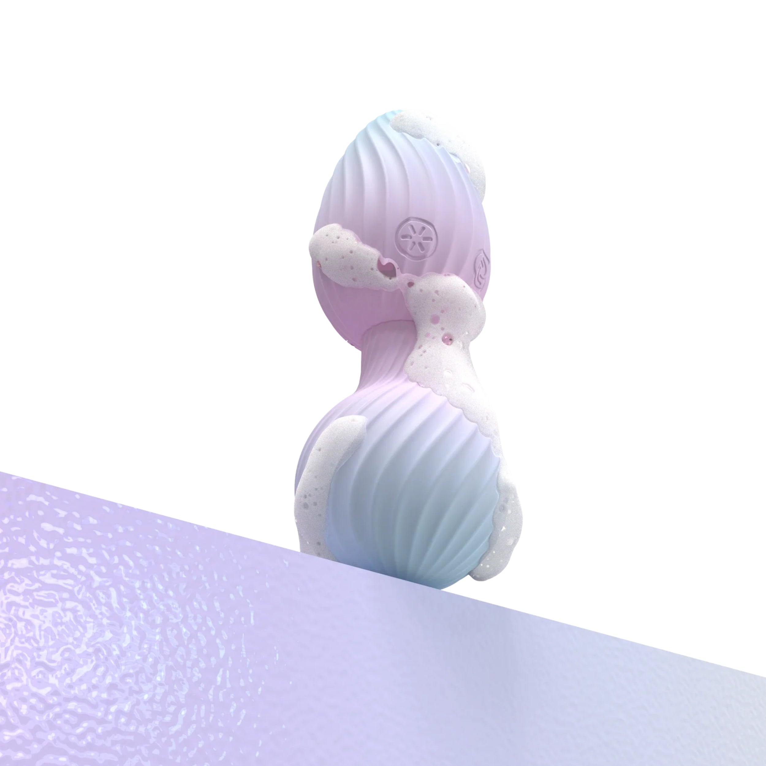 6-Speed High-Frequency Light-Arc Silicone Glass Massager