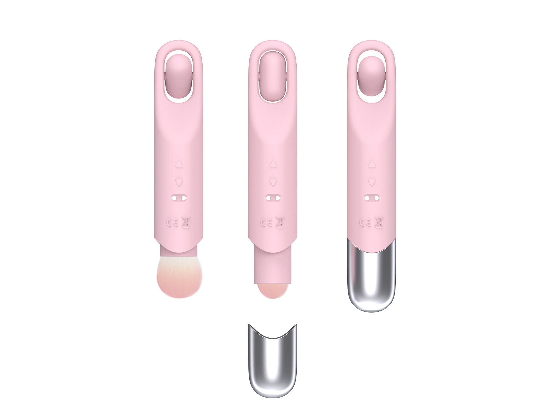 10-Speed Rotable Vibrating Makeup Brush