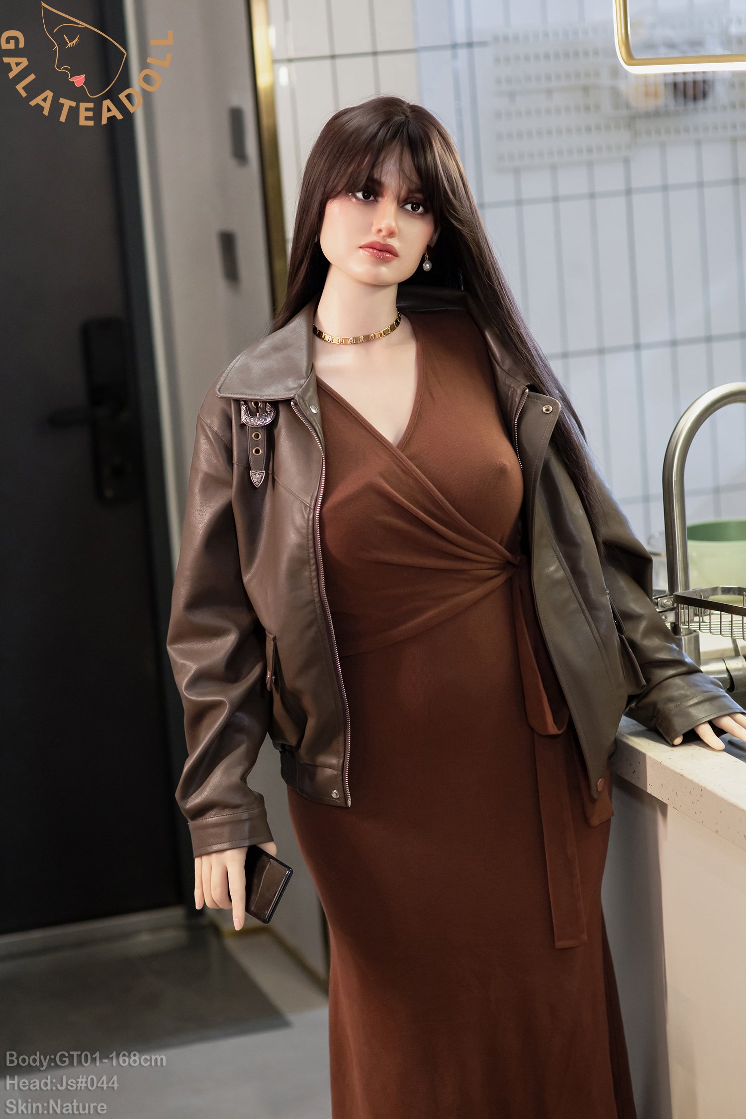 168cm/5ft5 G-cup Silicone Sex Doll – Novalyn