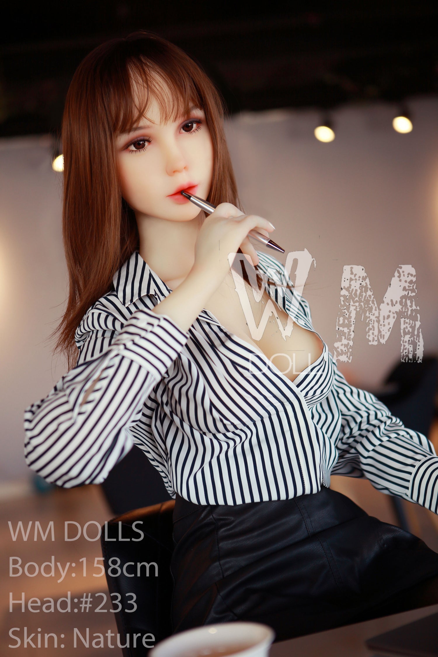158 cm/5 Fuß 2 D-Körbchen S-TPE Sexpuppe – Serena