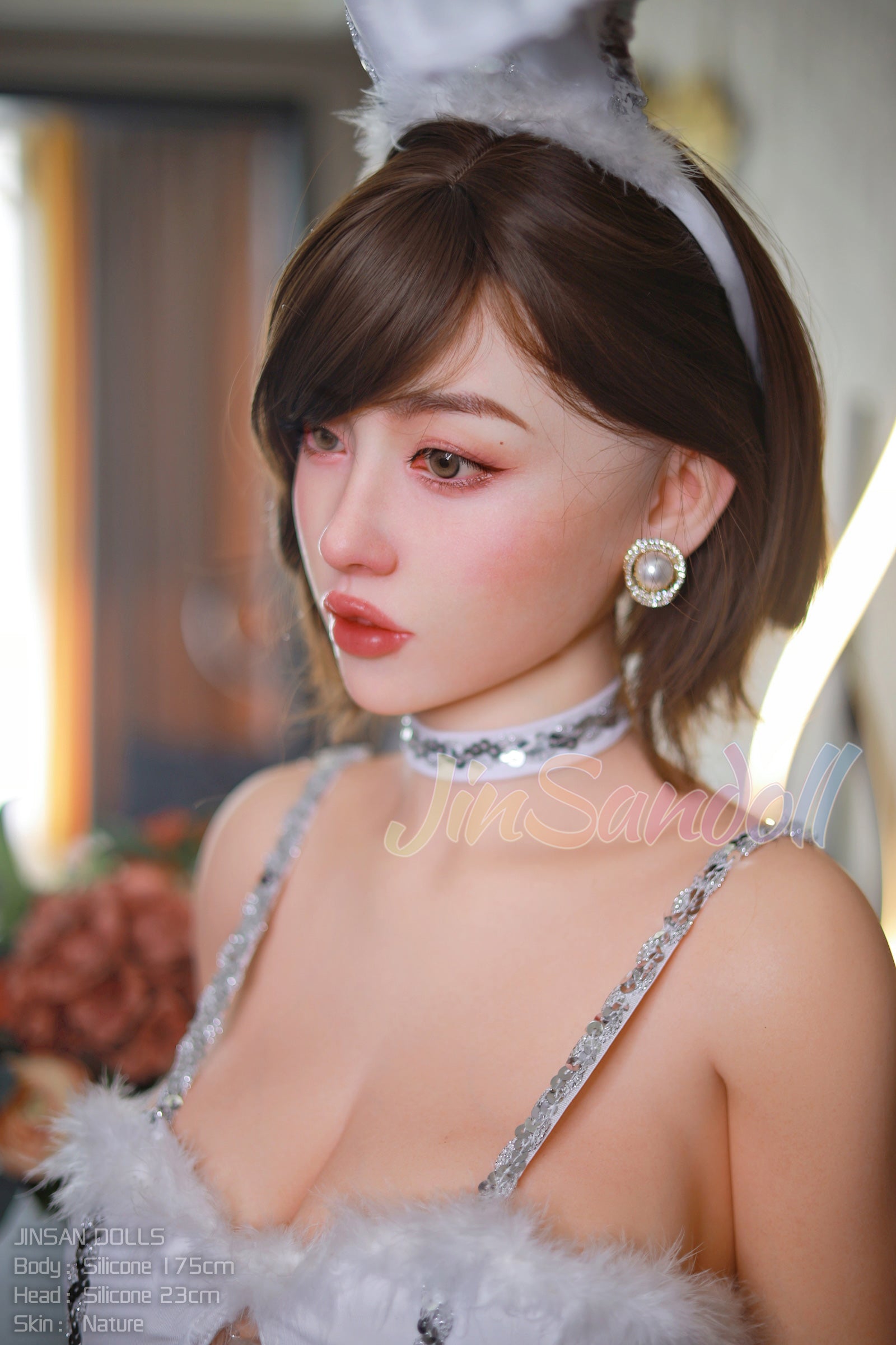175cm/5ft9 F-cup Silicone Sex Doll – Mysti
