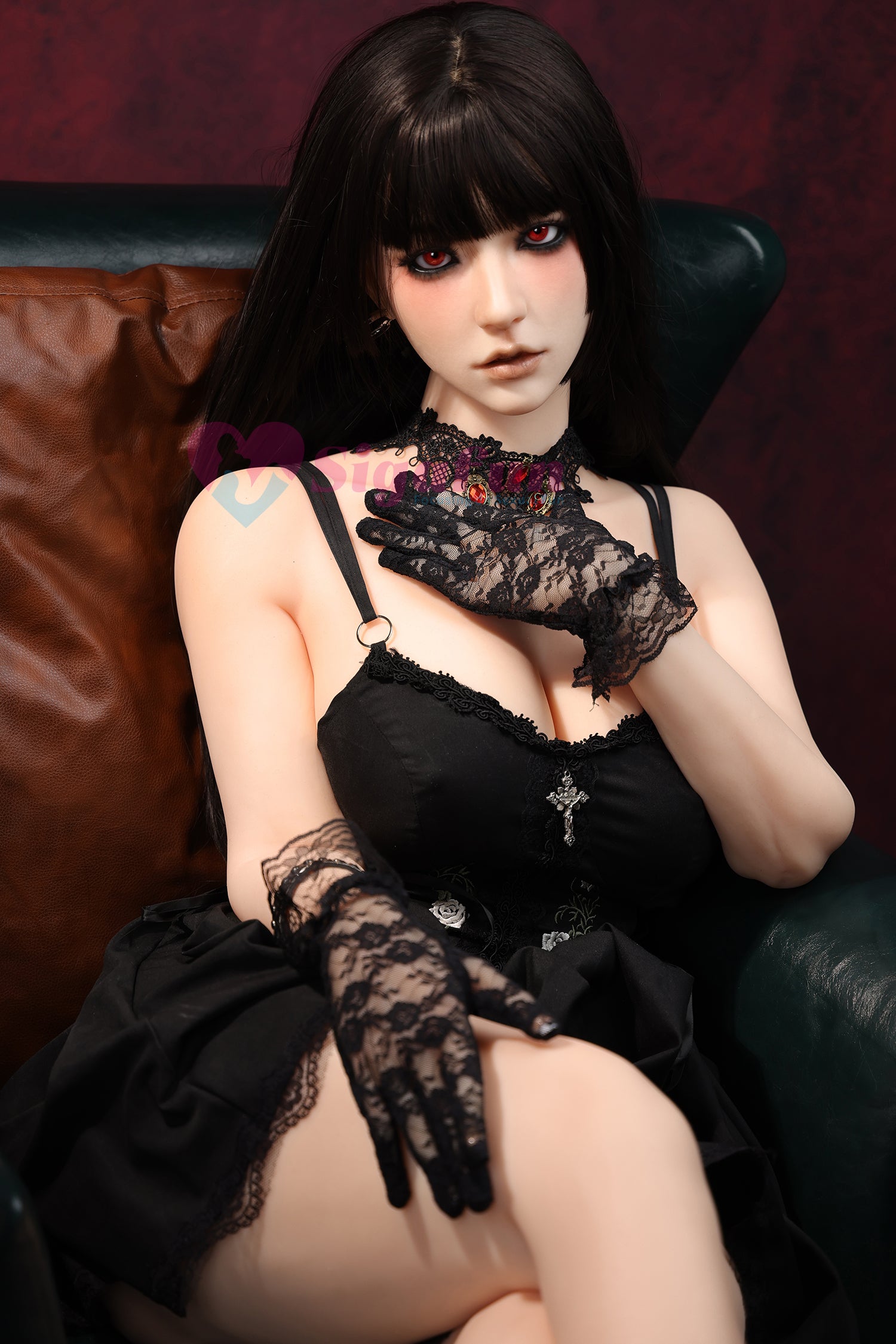 164cm/5ft3 H-cup Silicone Head TPE Body Sex Doll – Valerie
