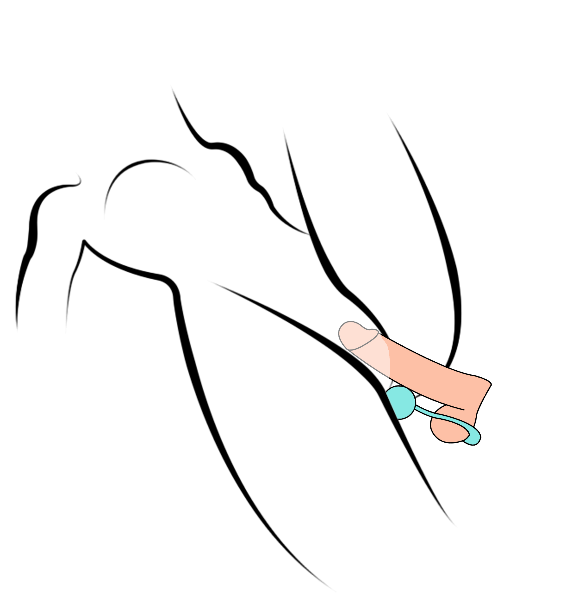 Flexible 10-Speed Wearable bean sprout stick