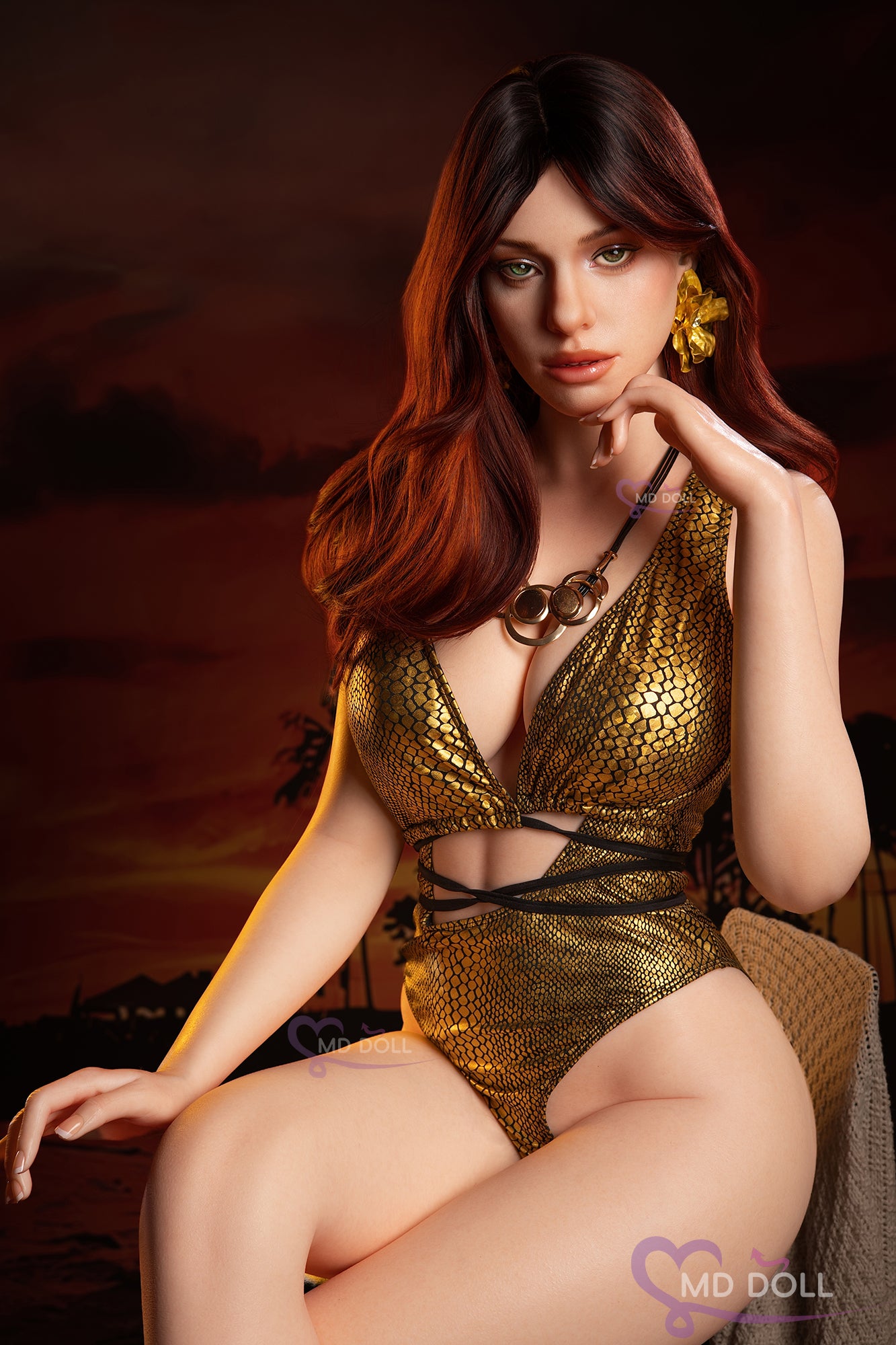 166cm/5ft4 D-cup Silicone Sex Doll –Eleanora (US IN STOCK)