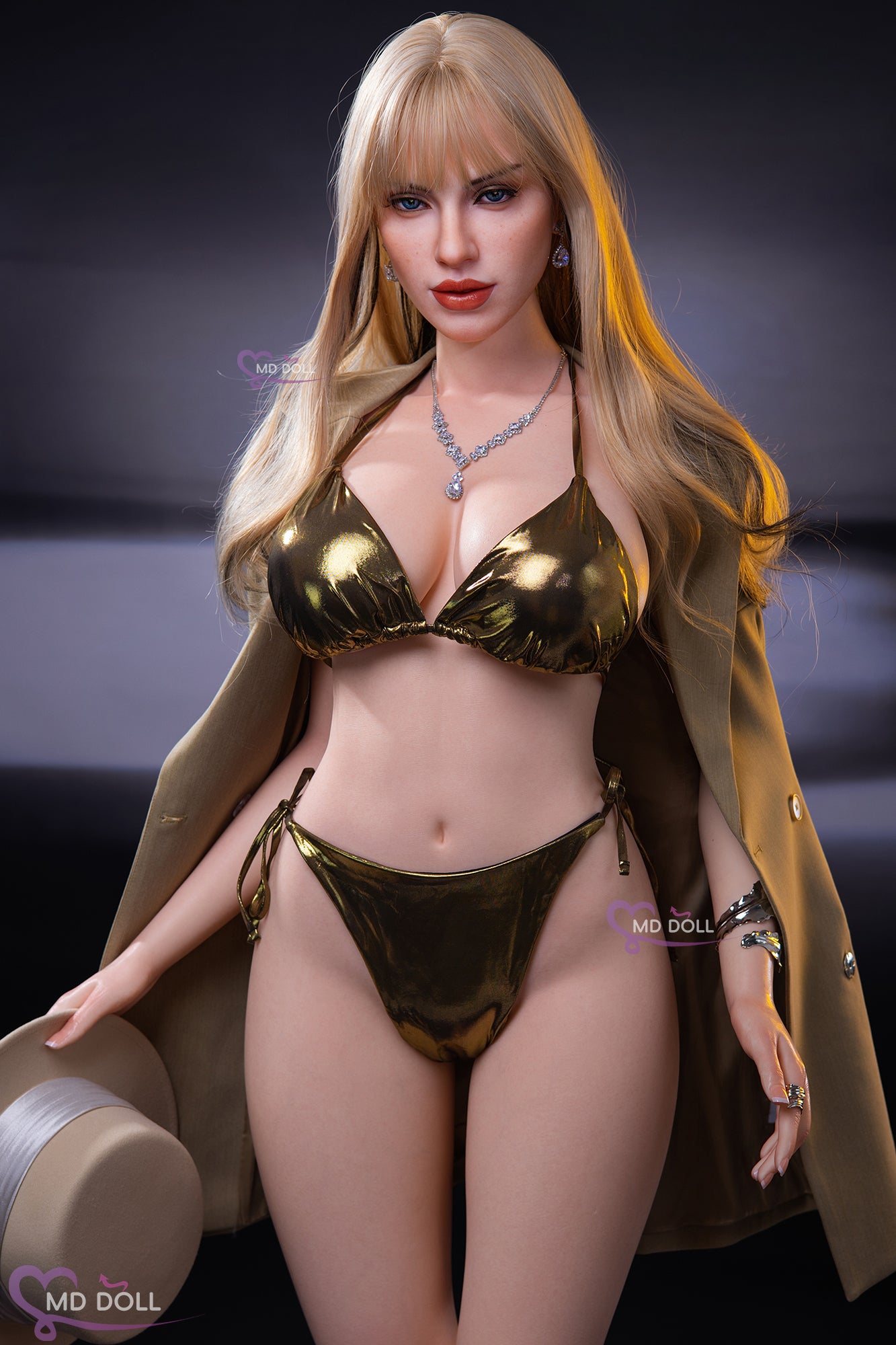 166cm/5ft4 F-cup Silicone Sex Doll –Victoria