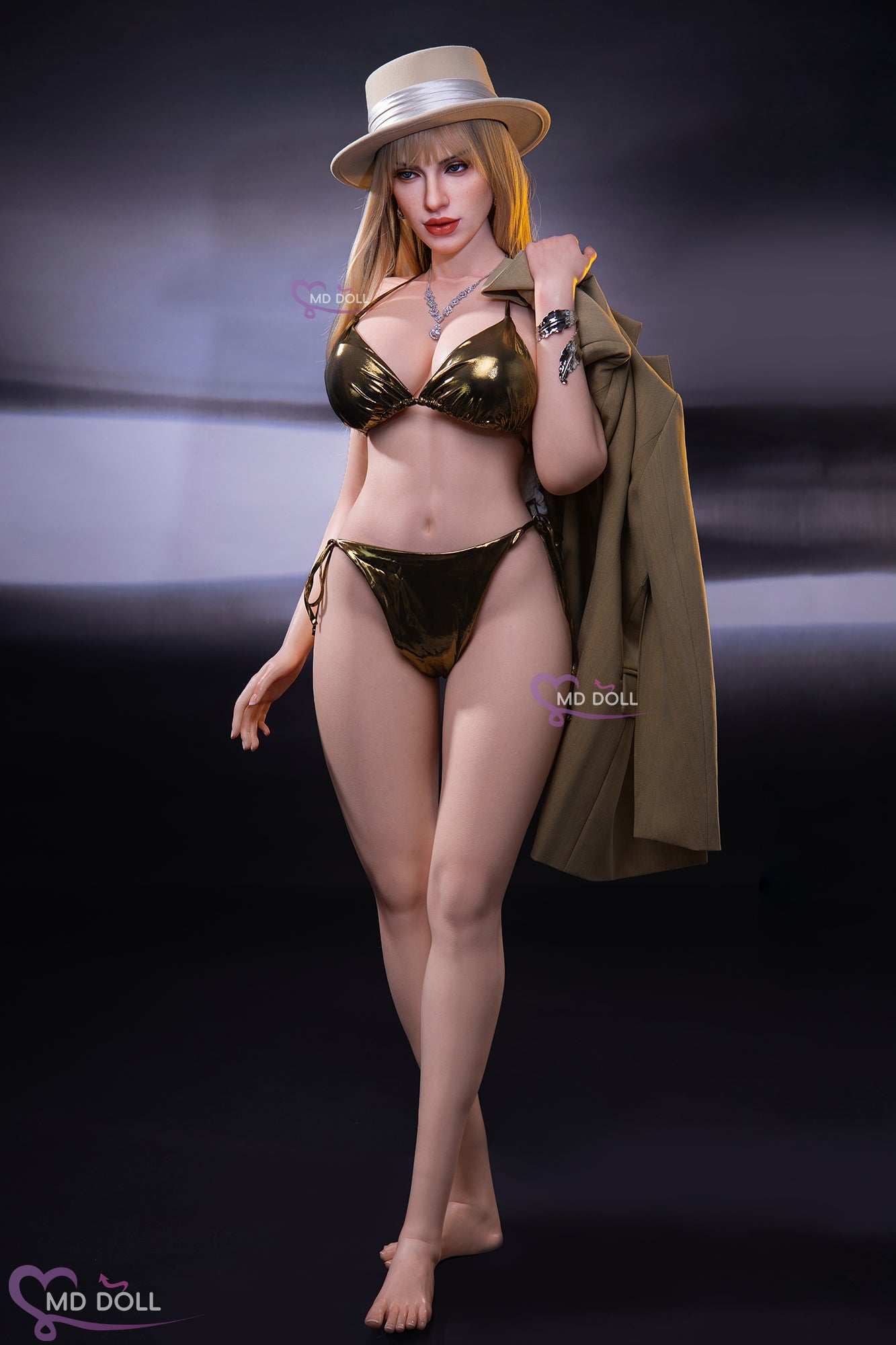 166cm/5ft4 F-cup Silicone Sex Doll –Victoria