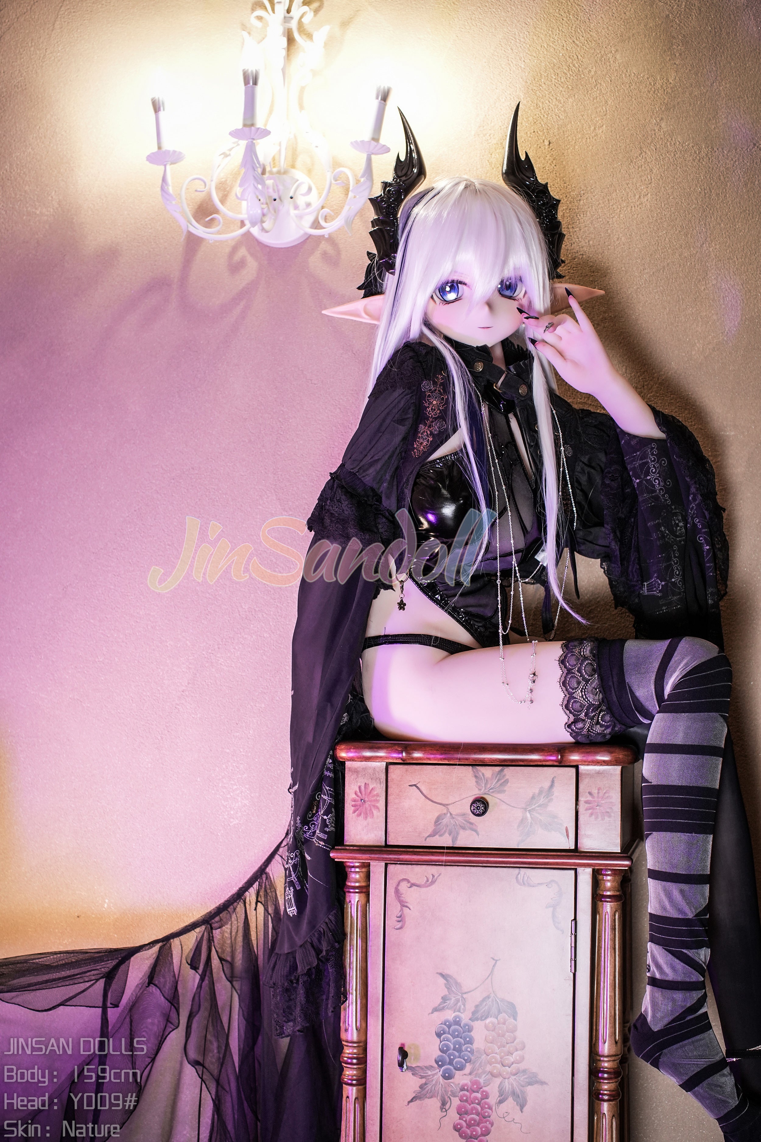 身長159cm/5フィート2インチ、Dカップ、S-TPE製セックスドール – ダズル