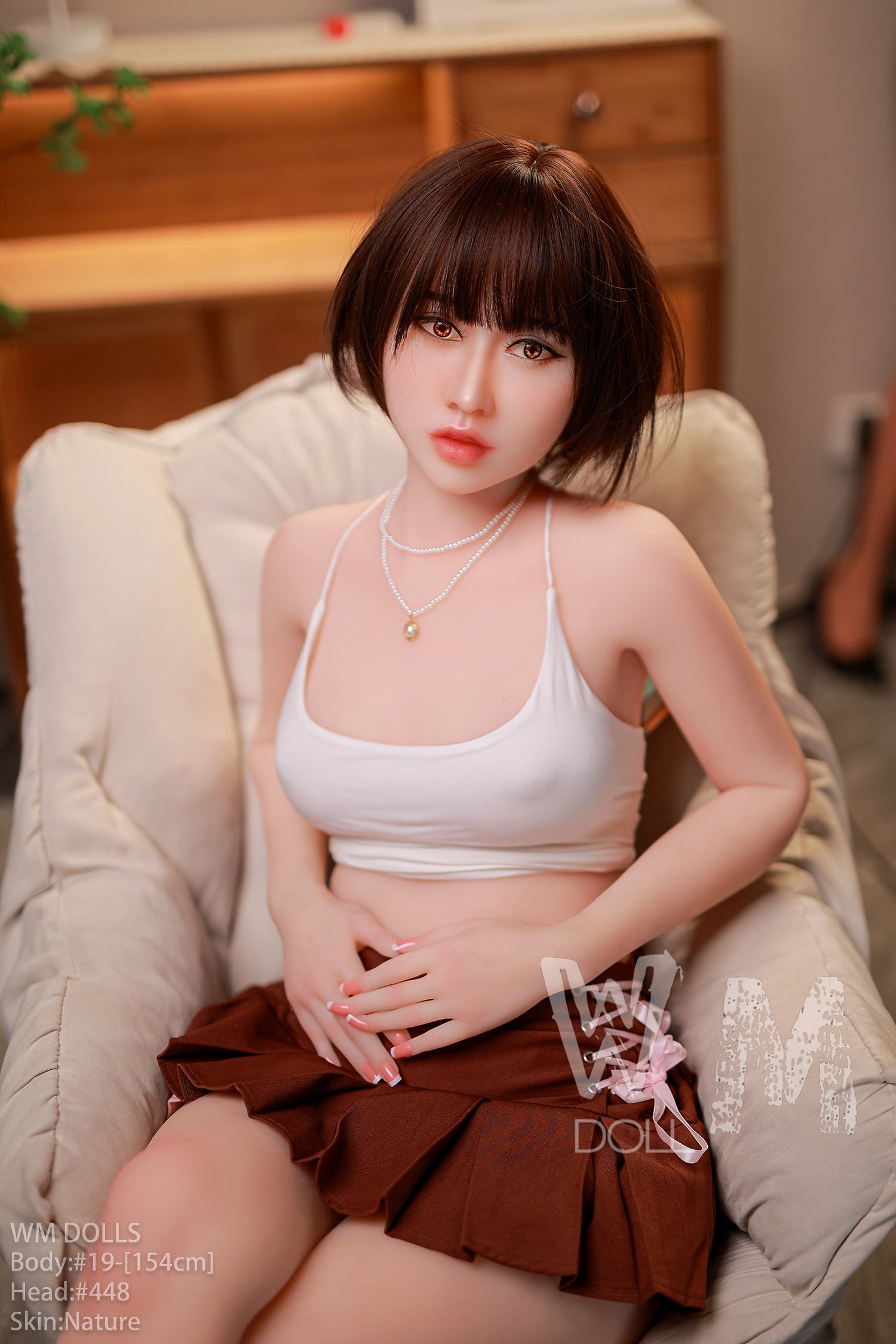 身長154cm/5フィート、Bカップ、S-TPE製セックスドール – エリーゼ