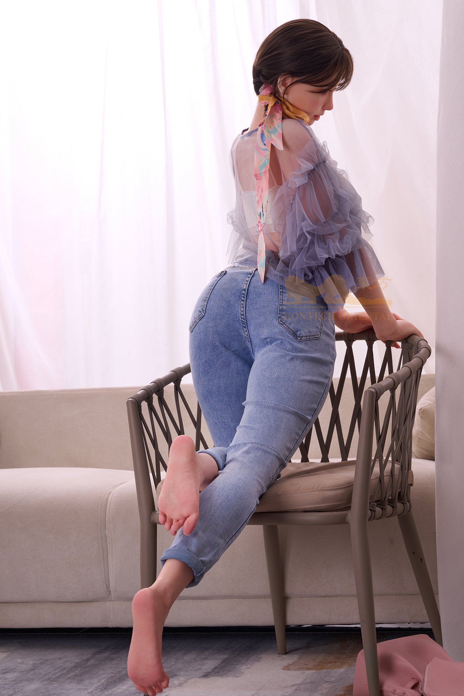 161cm/5ft3 F-cup Silicone Sex Doll – Kitty
