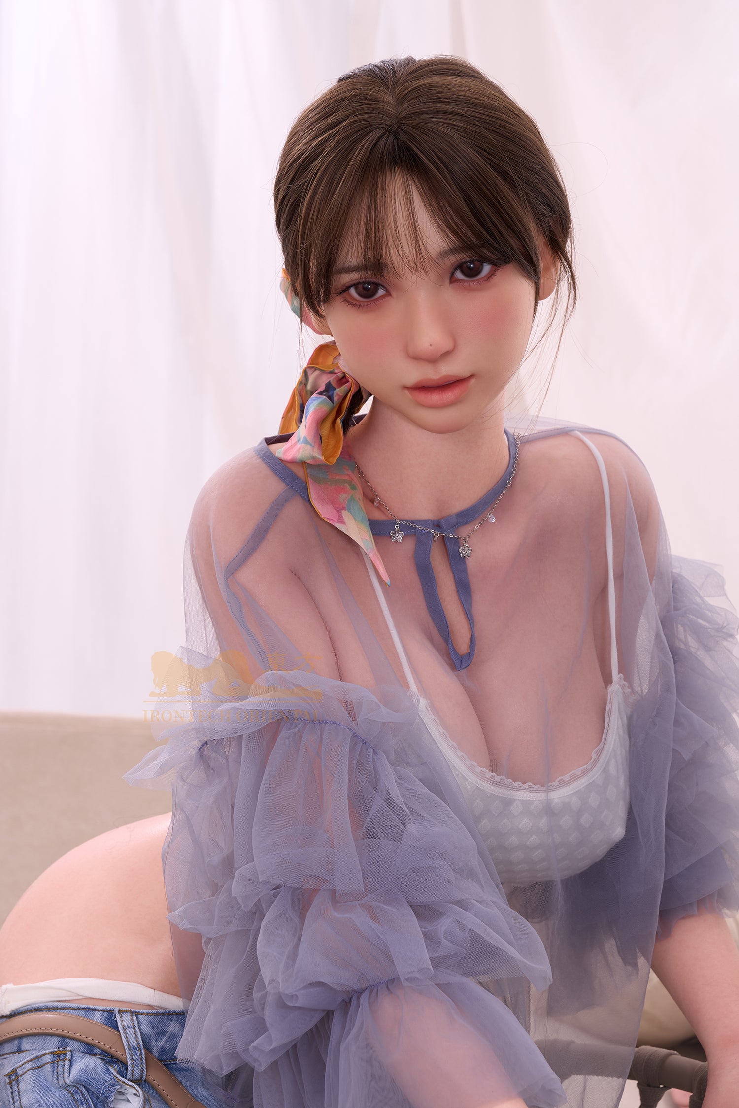 161cm/5ft3 F-cup Silicone Sex Doll – Kitty