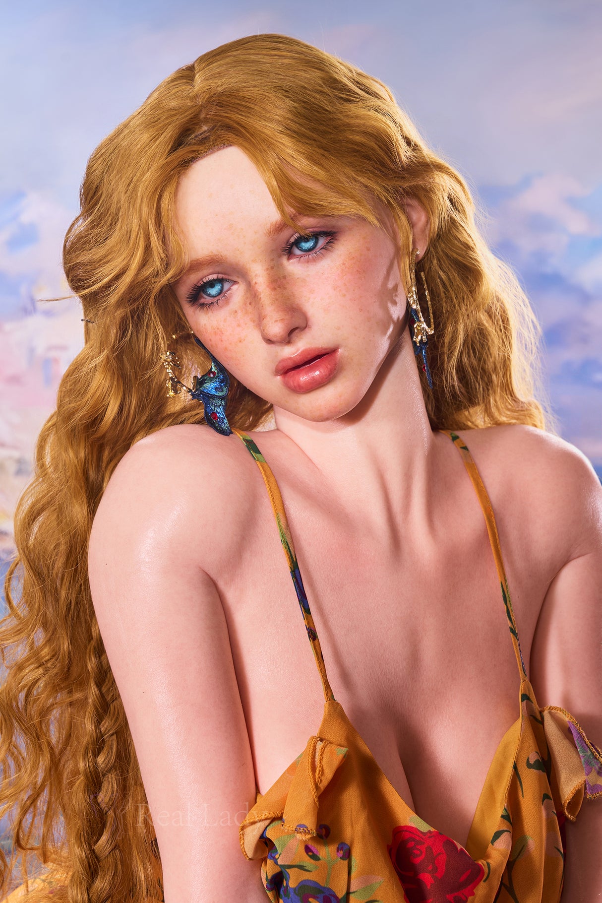 159cm/5ft2 G-cup Silicone Sex Doll – Elia