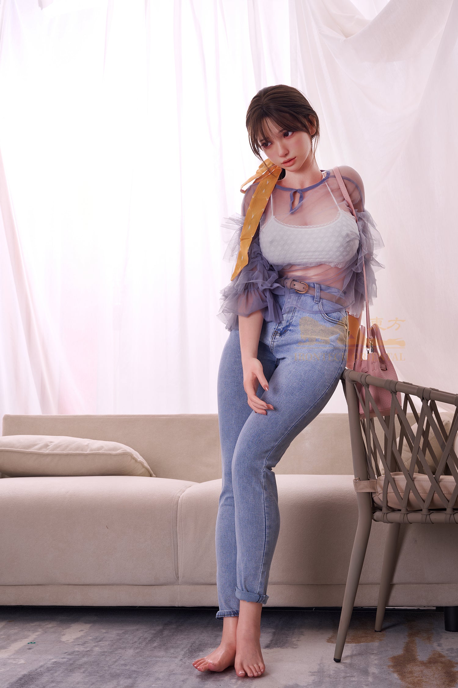 161cm/5ft3 F-cup Silicone Sex Doll – Kitty