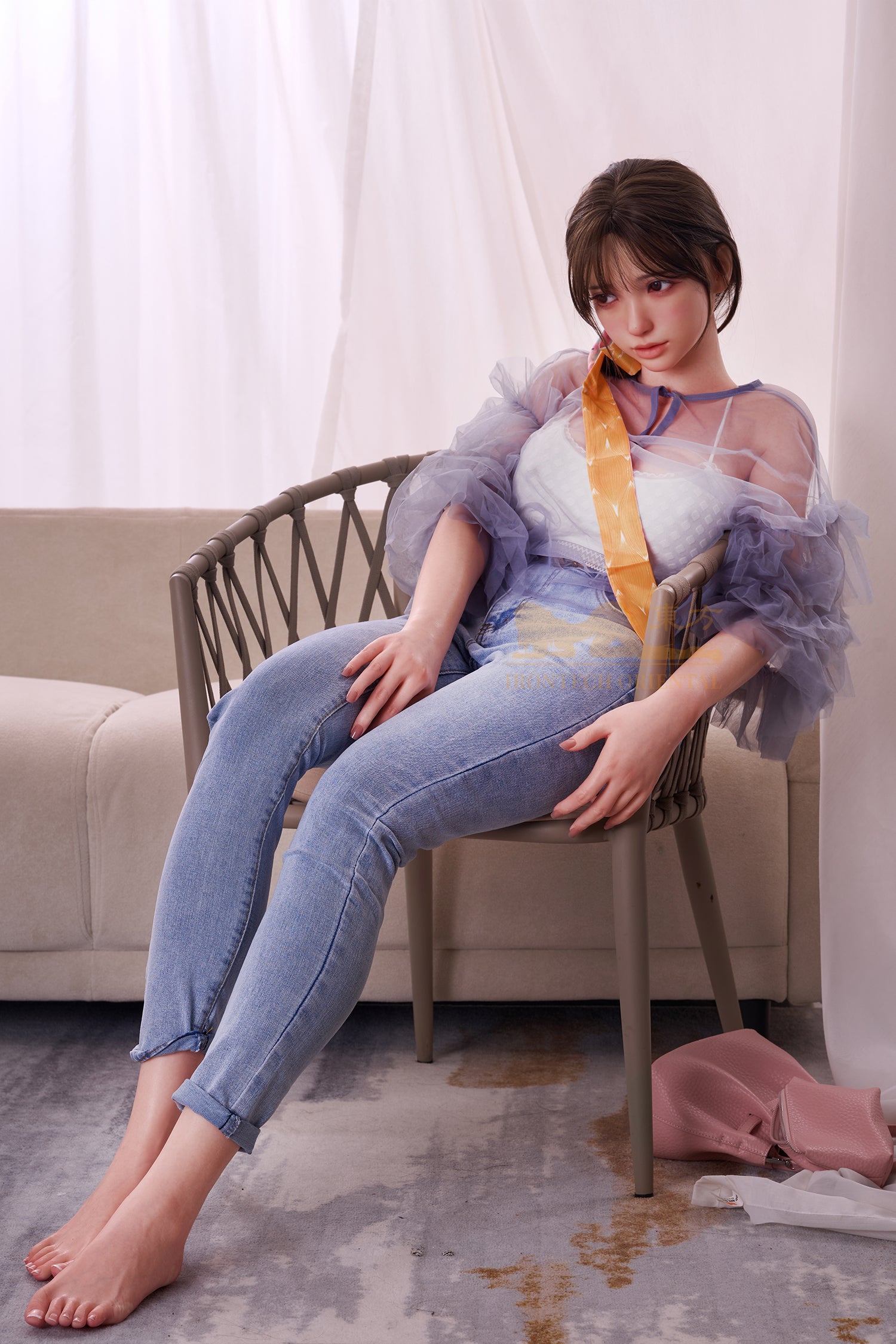 161cm/5ft3 F-cup Silicone Sex Doll – Kitty