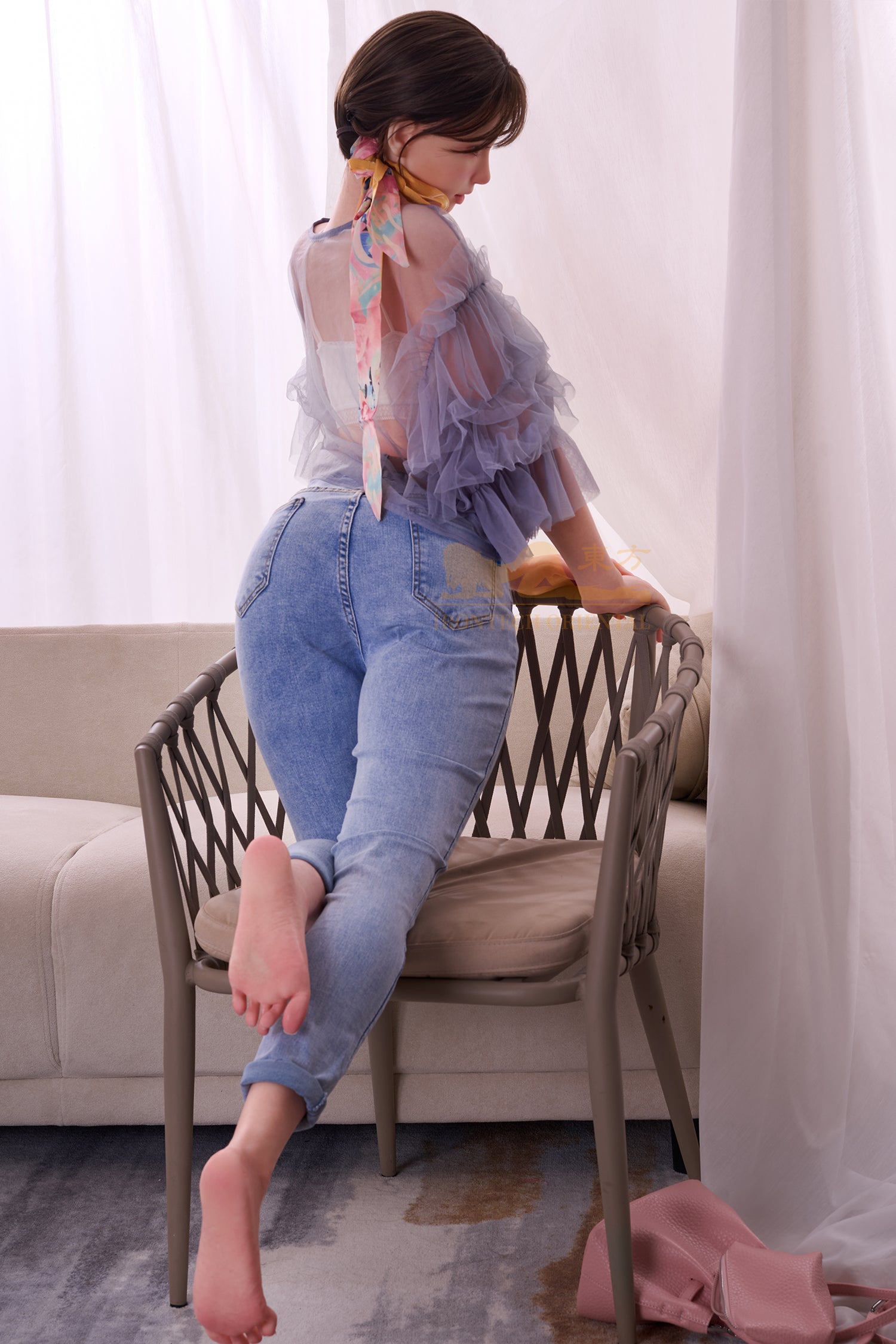 161cm/5ft3 F-cup Silicone Sex Doll – Kitty